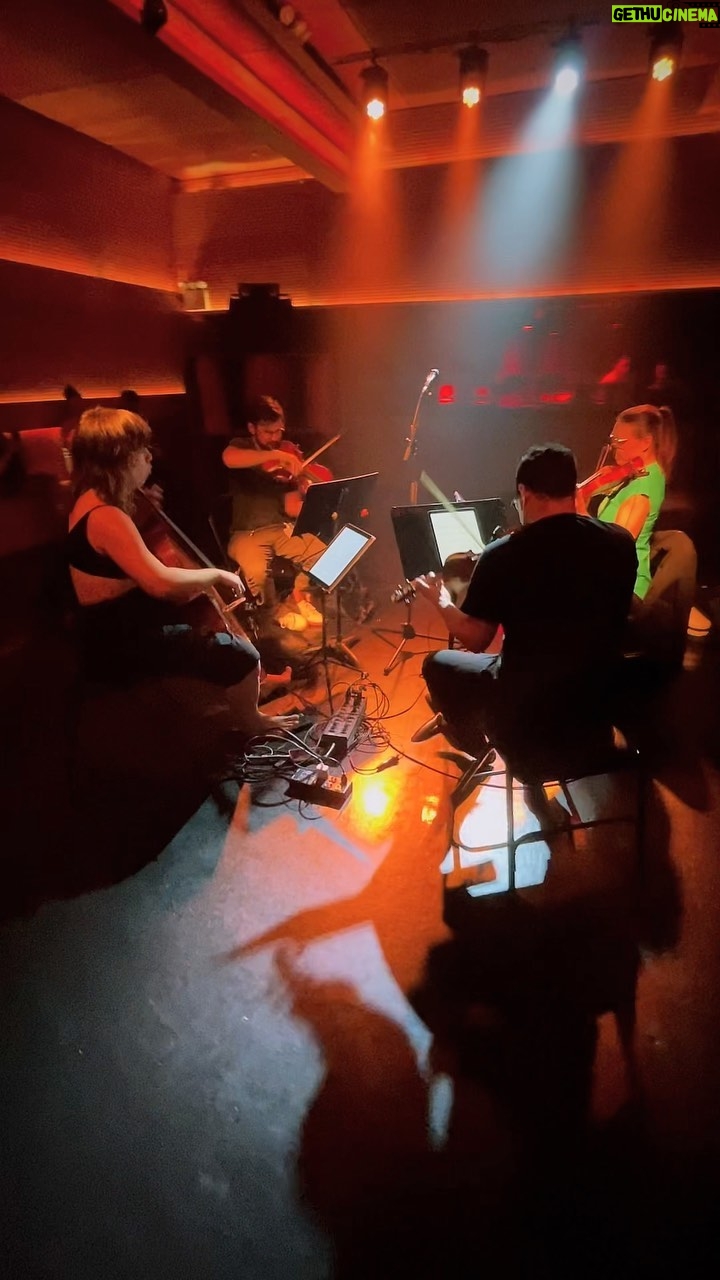 Caroline Shaw - 1.8K Likes - amazing experience last night with @attaccaquartet at @publicrecordsnyc, sharing our new record āevergreenā (on @nonesuchrecords). i really really want to do more concerts like this. intimate, in the round, kinda raw chamber music. clap in the middle. holler and woo. cry. laugh. sweat. fall in love.
ok see you there again next time.
hereās a bit of soundcheck.
