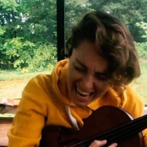 Caroline Shaw Instagram - a groundhog chewed off some of our beans, so here’s @mileycyrus’ wrecking ball from the perspective of the maimed bean plant. we have named the groundhog boris, and the bean is now called mamie. i don’t make the rules.