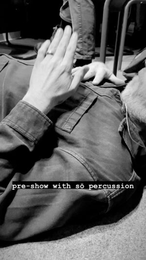 Caroline Shaw Instagram - haven’t gotten that question in a pre-concert talk yet