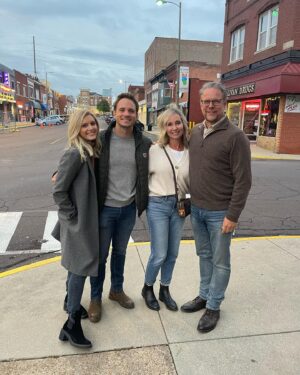 Carrie Wampler Instagram - Northern Michigan & Southern Illinois🍁🍂 Nothing better than fall in the Midwest with our sweet family🫶🏼🥰