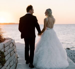 Carrie Wampler Instagram - One whole year of being husband and wife. Marrying you was the best decision I’ve ever made and the greatest gift I’ve ever been given. October 1st will forever give me butterflies. Happy anniversary, my sweet hubs. I love you i love you i love you♥️