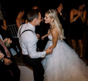 Carrie Wampler Instagram - One whole year of being husband and wife. Marrying you was the best decision I’ve ever made and the greatest gift I’ve ever been given. October 1st will forever give me butterflies. Happy anniversary, my sweet hubs. I love you i love you i love you♥️