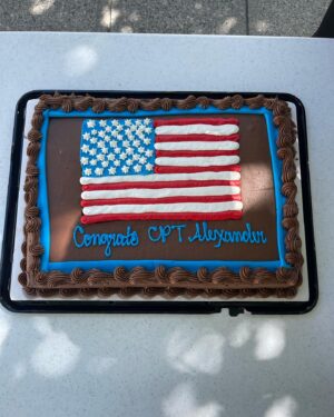 Carrie Wampler Instagram - Washington for 48 hours to: 
- Witness our girl @staybrooke getting promoted to Captain🇺🇸
- Hit up a National park 🏞️ 
- Devour milk   cookies 🍪 
- Drink lots of coffee🤎

So proud of you, Staley!!
