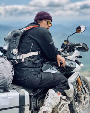 Cary Joji Fukunaga Instagram - I don’t post much, so I’m very late in this thank you to @officialtriumph Lee Morrison (stunts master wizard) Chris Cheetham, Adam VanderVeen and @triumphofwestchester for hooking us up with the newest #tiger900 for our trek on the #NEBDR last summer. Apologies for bringing it home without a windshield and basically totaled, the route was wet and gnarly and I maybe flipped it a few times. But it got me round trip with a major smile on my face despite the brushes with near death