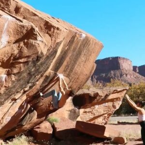 Case Walker Instagram - quick rest trip to Moab this weekend. what a beautiful place. got to hop on a few boulders as well!!