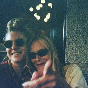 Casey LaBow Instagram - tipsy in stockholm with @strittospheric #film