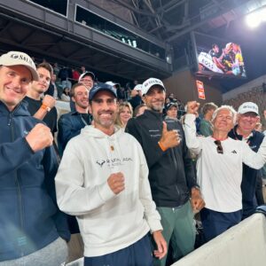 Casper Ruud Instagram - Merci Paris. 
Sorry I wasn’t able to bring my 100% energy on Friday. Thank you to everyone who stayed and supported me anyway; your support motivated me and luckily, I’m already feeling better. 
Thank you, @rolandgarros, for another great tournament despite difficult weather conditions. You really tested the players in a new way this year😜 see you again in a few weeks for the Olympics💪
📸: Cedric Lecocq | FFT
📸: Clive Brunskill
📸: DIMITAR DILKOFF
📸: Corinne Dubreuil | FFT 
📸: Nicolas Gouhier | FFT