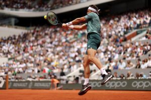 Casper Ruud Instagram - Biggest moment of my life and definitely two weeks I will never forget. The fans in Paris made me feel welcome and at home. Can’t wait to see you next year, Paris🇫🇷🙏🏻
Congrats to @rafaelnadal with an amazing tournament and for taking home a record 22nd Grand Slam title. Unbelievable!

📸#1&2: Nicolas Gouhier | FFT
📸#3:  Adam Pretty | Getty Images
📸#4: Clive Brunskill | Getty Images
📸#5: Pauline Ballet | FFT