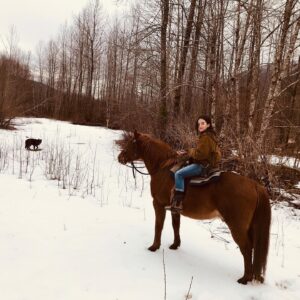 Cassandra Naud Instagram - The woman from snowy river