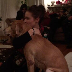 Cassi Thomson Instagram - TUCKER IS 16!!! 🥳🎉💛 HAPPY BIRTHDAY to my sweet sweet boy. 

Tuck has walked by my side for over half of my life now. I wish I could put into words how much I love this little dude. I think it goes beyond love though — we have truly shared our lives. Being his guardian these many years has been paramount to my well being and development as a woman. To now have the great privilege of watching him grow old is something I know I will be grateful for all of my life. 
My silent observer, my dearest friend, my squishy. 

I’m already cryin’ but if I go on for much longer I’ll be a puddle. Thank you all for loving him right along with me! 
Cheers to ol’ Tuck!