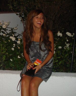 Cassie DiLaura Instagram - where it all began 💫 in 2008, I won a sweepstakes from @mtv and @sunkistsoda. I was 15 years old and flown to LA to attend the “mtv sunkist orange nation party” with @kimkardashian @khloekardashian @kourtneykardash & DJ @petewentz. (the “orange nation” of it all becomes important, keep reading 🥲)

I remember it so vividly.. looking at the actual bright lights of hollywood from the rooftop of @thelondonweho thinking, “I have to be a part of this.” I just didn’t know the ‘how’ or ‘what’ yet. I contemplated event planning… no? public relations…no? journalism sounded like me. I like talking 😂

it was my junior year of high school, so it was time to figure out what college I’d need to go to now to make it happen. I applied to the top 5 journalism programs in the country and wound up at my #1 choice… @newhousesu at @syracuseu.

ya know, syracuse is referred to as “orange nation”. I went there from 2011-2015.  what are the odds I won a sweepstakes 3 years prior that would determine my life path and it was called the “orange nation party”? I just put two and two together this week and it brought me to tears. it’s not a coincidence. God has been planting the seeds and giving me signs from the very beginning and continues to do so every step of my journey. even when we don’t know what’s next or how to get there… He does. 🙏🏼

📸:
⭐️ 15-year- old me w/ @kimkardashian & @kourtneykardash 🤍 @khloekardashian was nearby and missed the photo, but I remember all 3 sisters being so kind in our 20 second elevator ride together LOL. I have yet to interview them by the way.
⭐️ mtv followed me around with a camera that weekend to document my experience, which lives on a dvd somewhere in my childhood home. (@ mom can you find it?) 
⭐️ my first credential 🤩
⭐️ hot mic! me totally geeking out that I was wearing a mic pack while filming. I felt so cool. 
⭐️ hollywood ♥️
⭐️ the sweepstakes 🫶
⭐️ obviously I submitted the picture to all the tabloid magazines to be featured in their “star sightings” 😂

#kimkardashian #khloekardashian #kourtneykardashian #mtv #sweepstakes #career #journalism #syracuse #inspiration #newhouseschool #careerjourney #story #redcarpet #tv #correspondent
