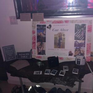 Cat Alter Instagram - I had the best funeral ever. Love you all too much. Thank you all for the eulogies! RIP