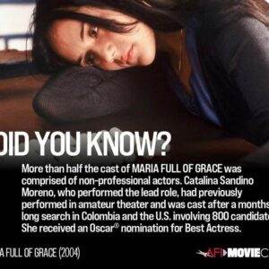 Catalina Sandino Moreno Instagram - 16 years ago I made my first film.... and what a film... 🙏🏼❤️