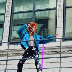 Catherine Pogonat Instagram - Ziggy. 
#drag #ziggystardust #bowie @mixbus_studio