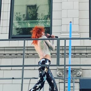 Catherine Pogonat Instagram - Ziggy. 
#drag #ziggystardust #bowie @mixbus_studio