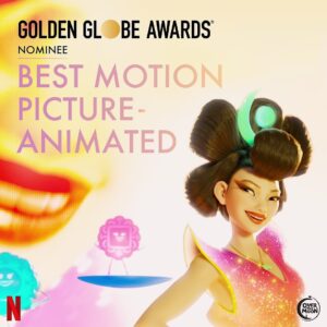 Cathy Ang Instagram - 😲🤯😭 Spectacularia and extraordinaria! 🚀 Thank you @goldenglobes for our Best Motion Picture - Animated nomination! 
.
.
.
#overthemoonmovie #overthemoonnetflix #overthemoon #netflix #glenkeane #pearlstudio #goldenglobes #bestanimatedfeature