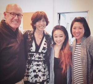 Cathy Ang Instagram - 2. Meeting our screenwriter Audrey Wells. Audrey passed away in 2018, but we were able to watch the first storyboard of my “Rocket to the Moon” performance together. I didn’t know her reasons for writing Over the Moon until later. Thank you Audrey. Your warmth is weaved into every word of this movie. I know from experience that people will change and heal with us. 
.
.
.
#overthemoonmovie #overthemoonnetflix #overthemoon #netflix #pearlstudio #glenkeane #bts #healing