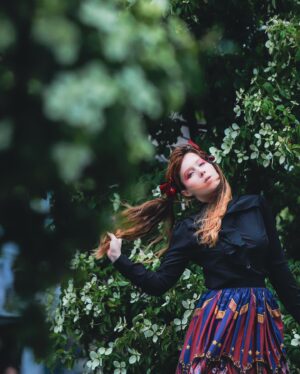 Cathy Cat Instagram - Pic 1-4 which is best and what title would you give this picture series? 
It was a super windy and rainy day when we shot this so my hair is a wet mess halfway through.
I would title it “urban Lolita in the wild” what time would you give it?

Skirt @littleroseplanet 
Photo @masatoosan_portrait 

#littleroseplanet #tokyostreetsnap #tokyostreets #streetportraits #streetfashion #streetsnap #streetsnaptokyo