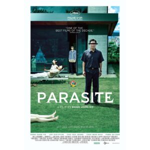Cathy Yan Instagram - PARASITE made history tonight and I could not be happier. The first “foreign language” film to win Best Picture. I honestly didn’t think the Academy was ready yet to hand the top award to a small, genre-bending Korean black comedy but it did!!! Because the film is an undeniable masterpiece. Having grown up admiring world cinema and having made my first film full of subtitles, I am immensely thankful for and inspired by director Bong and the cast and crew of Parasite. #bonghive