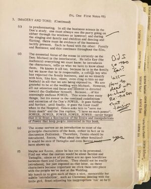 Cathy Yan Instagram - Spending Xmas morning poring over the BEST gift: a limited edition collection of all of Francis Ford Coppola’s notes from The Godfather.