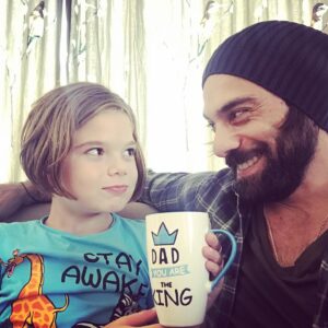 Cavit Çetin Güner Instagram - “Dad you are the king”