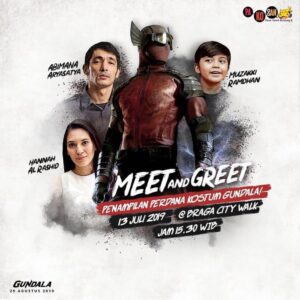 Cecep Arif Rahman Instagram - Ayo mampir di pakoban (Pasar Komik Bandung) @bragacitywalk 13 juli 2019 pukul 15.30 wib - akan ada @abimana_arya @hannahalrashid @m.u.z.a.k.k.i @faris_fadjar dan saya 😁🙏🏼 kita akan ngobrol tentang #Gundala @gundalaofficial ... Mangga diantos