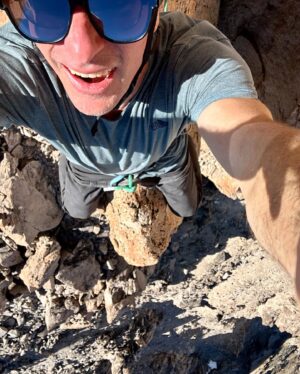 Cedar Wright Instagram - Traddy Side Quest to the Argentina sport climbing side quest wherein I ventured into into Frey with @mattsegal @shawnraboutou @bretteharrington @caronorthofficial and 🎥 maestros @mikecall and @neilson.ben  These are my photos from Day one where we all climbed a wild spire and the ladies raced the men to the top 😜 on two separate routes.  Matt and I took bouldering phenom Shawn under our trad dad wings and I showed him how it’s done by unexpectedly whipping out of an awkward roof pitch 😂. For me there is nothing cooler in climbing than a natural line up a beautiful free standing spire. 10 out of 10 would recommend!  @thenorthface_climb