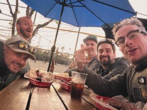 Cedar Wright Instagram - My annual trip to my home away from home in Santa Barbara was a delight.  Winter thermals, chossy sport crags, friends who are family, kiddos, and doggies galore!  Sending love and hopes for adventure to all as the new year creeps close!