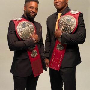 Cederick Johnson Instagram - NEW #RAW Tag Team Champions 
#PrimeAlexander #HurtBusiness