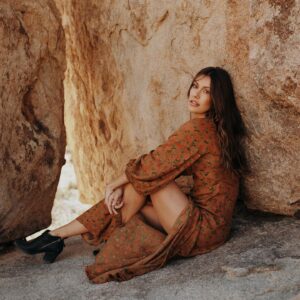 Celeste Ziegler Instagram - Desert vibes in Joshua tree with 
@jordanvoth & @tidesandpinesshop