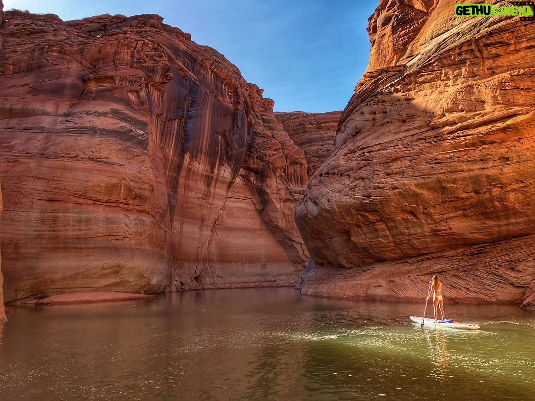 Celeste Ziegler - 505 Likes - Well this is one way to SUP
#travelgram #arizona #canyons