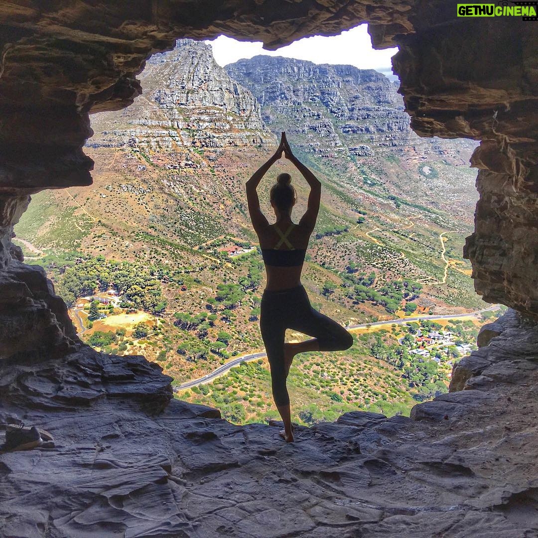 Celeste Ziegler - 650 Likes - Back in 🇨🇦 but missing this place, so gonna throw it back this entire week and post pics from my recent trip to Cape Town . #capetown #wallyscave #yogainrandomplaces #cavewoman #lionsheadhike #travelgram #gypsylife #southafrica #luxwt #luxuryworldtraveler #luxwtsouthafrica