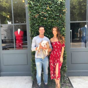 Celeste Ziegler Instagram - Well it’s official , we finally signed the papers and adopted this #furbaby . She’s our little pocket pittty and still needs a name . Any suggestions ?