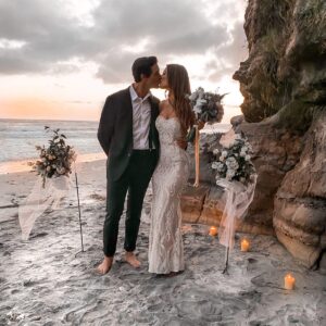 Celeste Ziegler Instagram - HELLO MARRIAGE , GOODBYE LA ! This last while has been such a whirlwind of emotions. One of the best days of my life happened & I finally got to marry my soulmate. Driving 22 hours with a uhaul across a closed border to marry & pack up our life in LA because of family matters back home & the film/modelling industry collapsing, has been nothing but easy. But as I wandered the streets of LA for the last time before our move, I saw what LA had become during the pandemic. A city that we had moved to for it’s vibrancy and entertainment industry had now become quiet & empty. Experiencing LA at it’s current stage reassured me I was doing the right thing for now. Fast forward to our elopement ; it reminded me that it doesn’t really matter where we live , as long as I have my ❤️ by my side. We decided to elope & so happy we did because every ounce of pressure, anxiety & obligation was stripped away by just “winging it”. No tangible details mattered in a time when all businesses were shut down & that’s what made it so real & raw and it was purely about our love for one another that day! Granted we would love to have family & friends there and we are planning a party next year when all things covid settle. I’ve never been that girl that dreamed of getting married, in fact I was always the girl that people asked when I was going to settle down. I’ve always had a gypsy soul, which seemed like it could never be tamed as I gallivanted around the world for years. Finally this one (now my hubby )caught me off guard , my soul wanted to stay and feel safe with one partner.
I am forever grateful to my bestie @bentleystingley for becoming  an ordained minister and making our marriage happen ! Her amazing fam helped us location hunt & did everything from candles to flowers & cake & photos. Her mother treated me like one of her own, much needed in a time when I received the news that my mom was hospitalized while in LA this time💔In a moment where everyone is paranoid & fearful of closeness , it was such a beautiful and magical moment to celebrate togetherness & love . There are always blessings to be found in tough circumstances. Can’t wait to celebrate in 2021 💕 #heartisfull