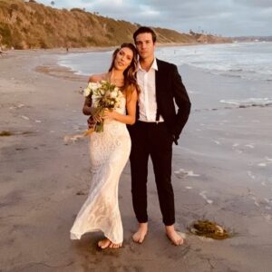 Celeste Ziegler Instagram - HELLO MARRIAGE , GOODBYE LA ! This last while has been such a whirlwind of emotions. One of the best days of my life happened & I finally got to marry my soulmate. Driving 22 hours with a uhaul across a closed border to marry & pack up our life in LA because of family matters back home & the film/modelling industry collapsing, has been nothing but easy. But as I wandered the streets of LA for the last time before our move, I saw what LA had become during the pandemic. A city that we had moved to for it’s vibrancy and entertainment industry had now become quiet & empty. Experiencing LA at it’s current stage reassured me I was doing the right thing for now. Fast forward to our elopement ; it reminded me that it doesn’t really matter where we live , as long as I have my ❤️ by my side. We decided to elope & so happy we did because every ounce of pressure, anxiety & obligation was stripped away by just “winging it”. No tangible details mattered in a time when all businesses were shut down & that’s what made it so real & raw and it was purely about our love for one another that day! Granted we would love to have family & friends there and we are planning a party next year when all things covid settle. I’ve never been that girl that dreamed of getting married, in fact I was always the girl that people asked when I was going to settle down. I’ve always had a gypsy soul, which seemed like it could never be tamed as I gallivanted around the world for years. Finally this one (now my hubby )caught me off guard , my soul wanted to stay and feel safe with one partner.
I am forever grateful to my bestie @bentleystingley for becoming  an ordained minister and making our marriage happen ! Her amazing fam helped us location hunt & did everything from candles to flowers & cake & photos. Her mother treated me like one of her own, much needed in a time when I received the news that my mom was hospitalized while in LA this time💔In a moment where everyone is paranoid & fearful of closeness , it was such a beautiful and magical moment to celebrate togetherness & love . There are always blessings to be found in tough circumstances. Can’t wait to celebrate in 2021 💕 #heartisfull