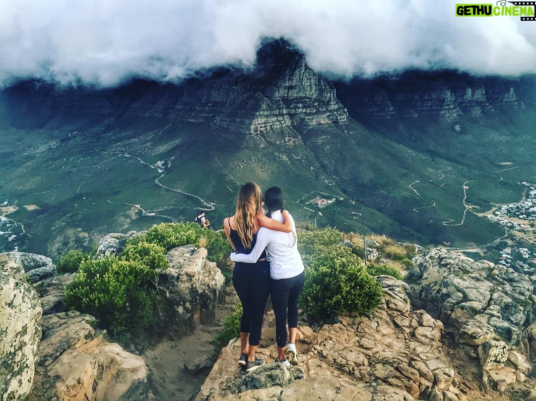 Celeste Ziegler - 399 Likes - Another day another hike with my fellow 🇨🇦gf @katesochka . Pictures never do a place justice. Tonight was breathtaking ! #southafrica #neverwanttoleave #travelgram #capetown #mountains #goexplore #hiking #lionshead #luxwt #luxwtsouthafrica