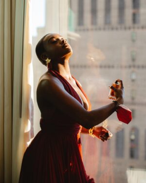 Celia Rose Gooding Instagram - baby’s first Tony’s pt. I
•
📸: @carissagouldphoto 
💄: @iammadgeearle x @facesbymadge 
💃🏽: @pamelawatsonstylist x @albrightfashionlibrary