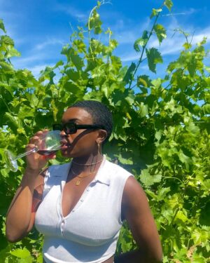 Celia Rose Gooding Instagram - white water/wine country :)