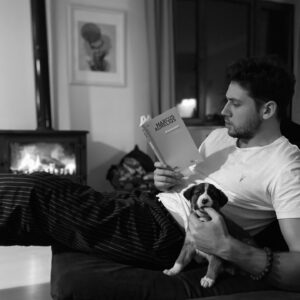 Cem Kenar Instagram - Lazy sunday evening with 🐶