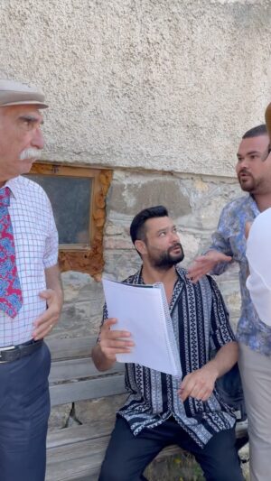 Cem Kılıç Instagram - Yıldızlar da Kayar Setinde Gergin Anlar🎬🙈
@ceydaolg @sisman1adam
