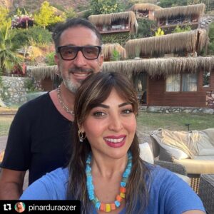 Cem Özer Instagram - #Repost @pinarduraozer with @use.repost
・・・
💙🌞 #laboheme #kabakkoyu #fethiye #vacation #summer #summertime #günbatımı #keşfet #cemözer #pinarduraözer