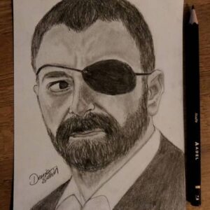 Cem Uslu Instagram - @sahindeniz0 çizmiş. Teşekkür ederim. Eline, emeğine sağlık.