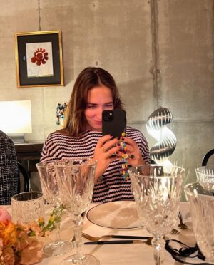 Cemre Ebüzziya Instagram - Thank you Chanel for having me again at the 74th Berlin Film Festival opening dinner. 
Such a pleasure celebrating cinema with kindred kind souls, meeting gifted human beings from all around the globe. 
Prost to my CC family, what a beautiful Valentines Day it was. 
@chanelofficial @madeleine_ablc @chriseeh @anaiszunk @yvi_lynn @berlinale @boroscollection
