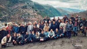 César Mourão Instagram - E assim termina. A ciência só está em montar uma boa equipa. 

Estreia dia 18 de julho nos cinemas.

 “Podia ter esperado por Agosto” 

#podiateresperadoporagosto