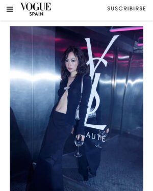 Chacha Huang Instagram - She looks like a Scorpio 🦂 @yslbeauty 
By @mariorubiio 
📷 @andresgarlujan 
🤍 @merakiagents