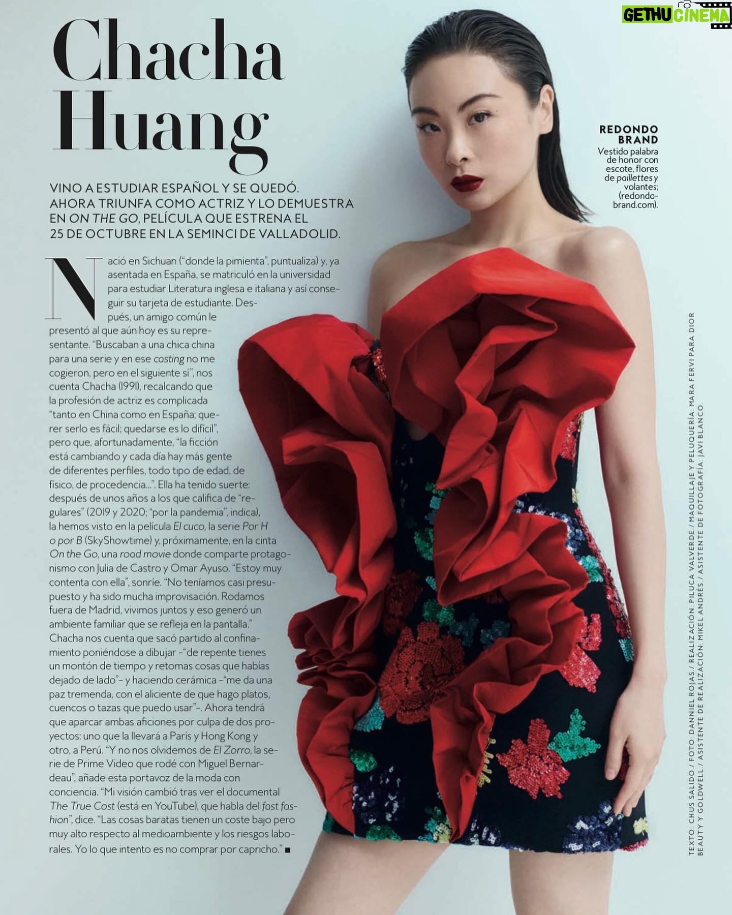 Chacha Huang - 3 Likes - 🍒 @instylespain
Fotografía: @dannielrojas
Realización: @pilucavalverde
Maquillaje y peluquería: @marafervi
Texto: @chus.salido
Asistente de fotografía: @javierblancofoto