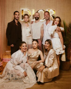 Chacha Huang Instagram - Another year celebrating with @diorbeauty 
The magic ✨doubled with @merakiagents family.

Thanks to @mariorubiio for the glow and @carlosvillarejo for making the moments shine. 
#diorbeauty