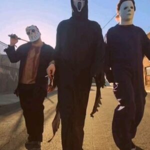 Chad Lindberg Instagram - Rolling DEEP this #fridaythe13th!!!! "Monsters Paradise" 🔪🎃🌴
.
.
#Halloween #Scream #ghostface #michaelmyers #jasonvoorhees