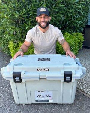 Chad Mendes Instagram - ‼️Announcing the #GrillinAndChillinGiveaway‼️ 

The sun is shining, the beer is cold, and it’s about to time to fire up your grills! To get y’all prepped for summers out in the back yard with friends and family, we’ve teamed up with three other brands to offer one awesome prize package. One lucky winner will take home the "Grand Prize Package" worth over $1,350 worth of swag! 

A brand new @pelican cooler, brand new @traegergrills, $100 gift card for @americanalmondbeef and @breakline_optics 

To Enter:
1. Like This Post. ✅
2. Tag Two Friends Below. ✅
3. Follow @breakline_optics, @americanalmondbeef, @gillzandthrillzwithguida, and @finzandfeatherzguides ✅
4. Click the [LINK IN BIO] to fill out the form and boom, entered! 🤞
5. Bonus if you share this post to your story. 🙌

*PLEASE NOTE: A winner will be contacted on May 27th, 2024 via email, not through Instagram. Please disregard any communications via Instagram from fake accounts impersonating our own.* 

The giveaway runs from May 20th- May 26th, the full prize list and giveaway rules are found in the main giveaway link.