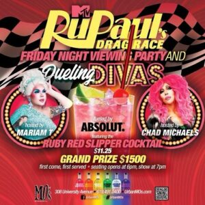 Chad Michaels Instagram - See you this week at @urbanmos for The #DreamgirlsRevue TONIGHT at 7PM and Friday night 1/12 for @rupaulsdragrace and #DuelingDivas with @themariamt !!
Let’s push and prance!!
See ya there!!

Reservations Available at:
Urbanmos.com/Dreamgirls

#dreamgirlsrevue #urbanmos #sandiegodrag #mosuniverse #celebrityimpersonator #sandiegonightlife #hillcrestnightlife #hillcrestsandiego #sandiegoartist #sandiegodragqueen #sandiegoeats #sandiegoentertainment #sandiego #sandiegodrag #sandiegotourism #rupaulsdragrace #chadmichaels #mosgirls #drag #dragqueen #sandiegoevents #dragqueensofinstagram #dragshow #sandiegofun #sandiegocabaret #sandiegoqueens #2024